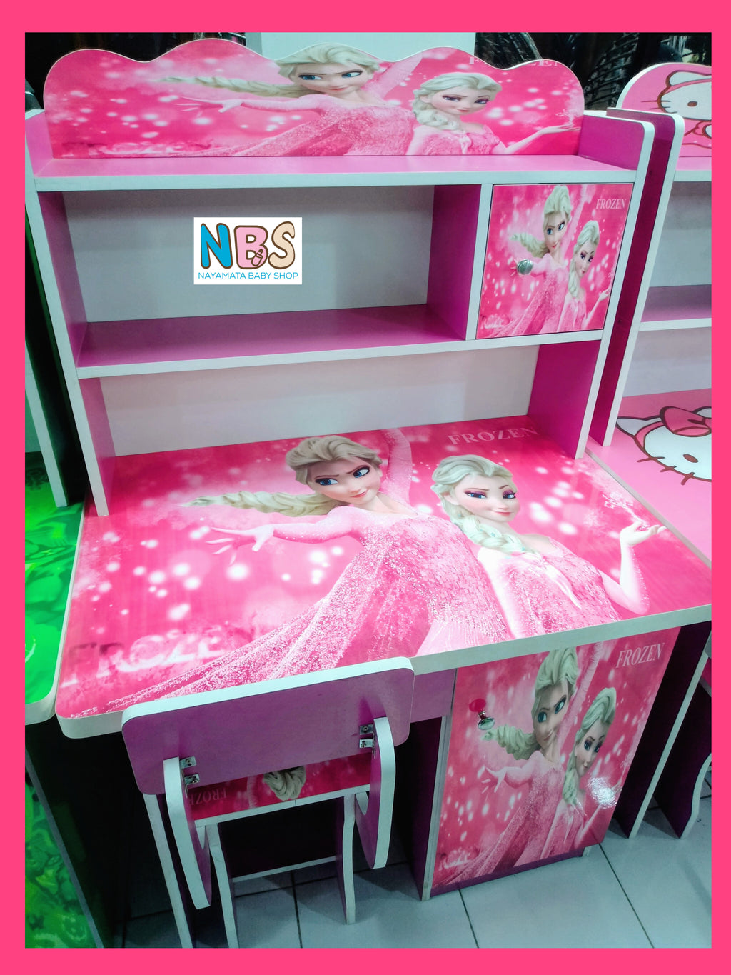 কার্টুন ডিজাইনের বাচ্চাদের পড়ার টেবিল