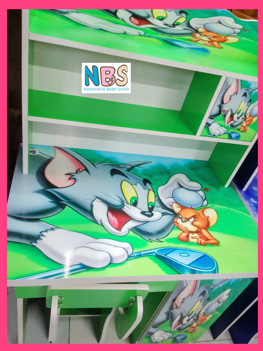 কার্টুন ডিজাইনের বাচ্চাদের পড়ার টেবিল