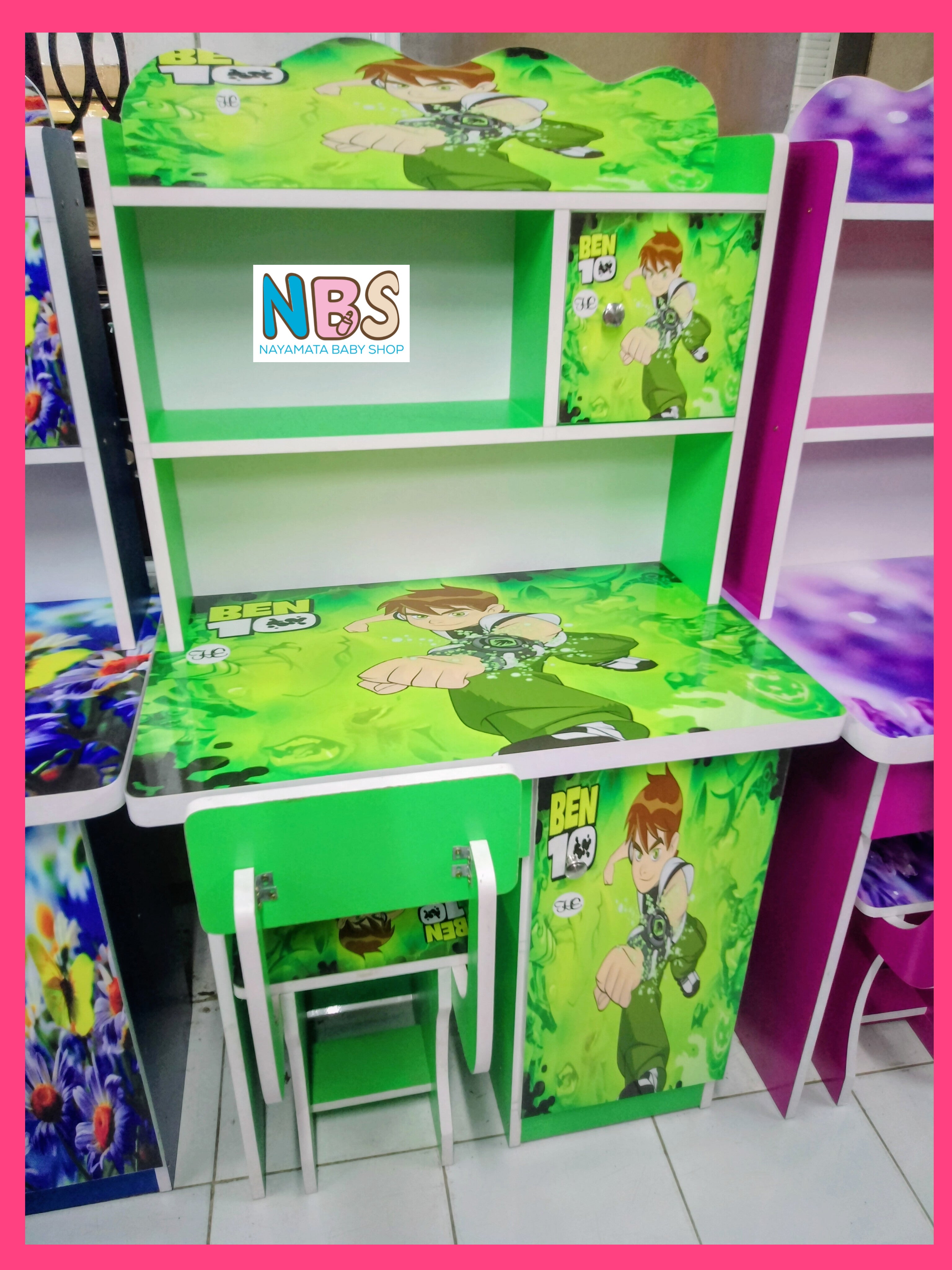 কার্টুন ডিজাইনের বাচ্চাদের পড়ার টেবিল