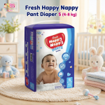 Fresh Happy Nappy Pant Diaper | ফ্রেশ হ্যাপি ন্যাপী প্যান্ট ডায়াপার