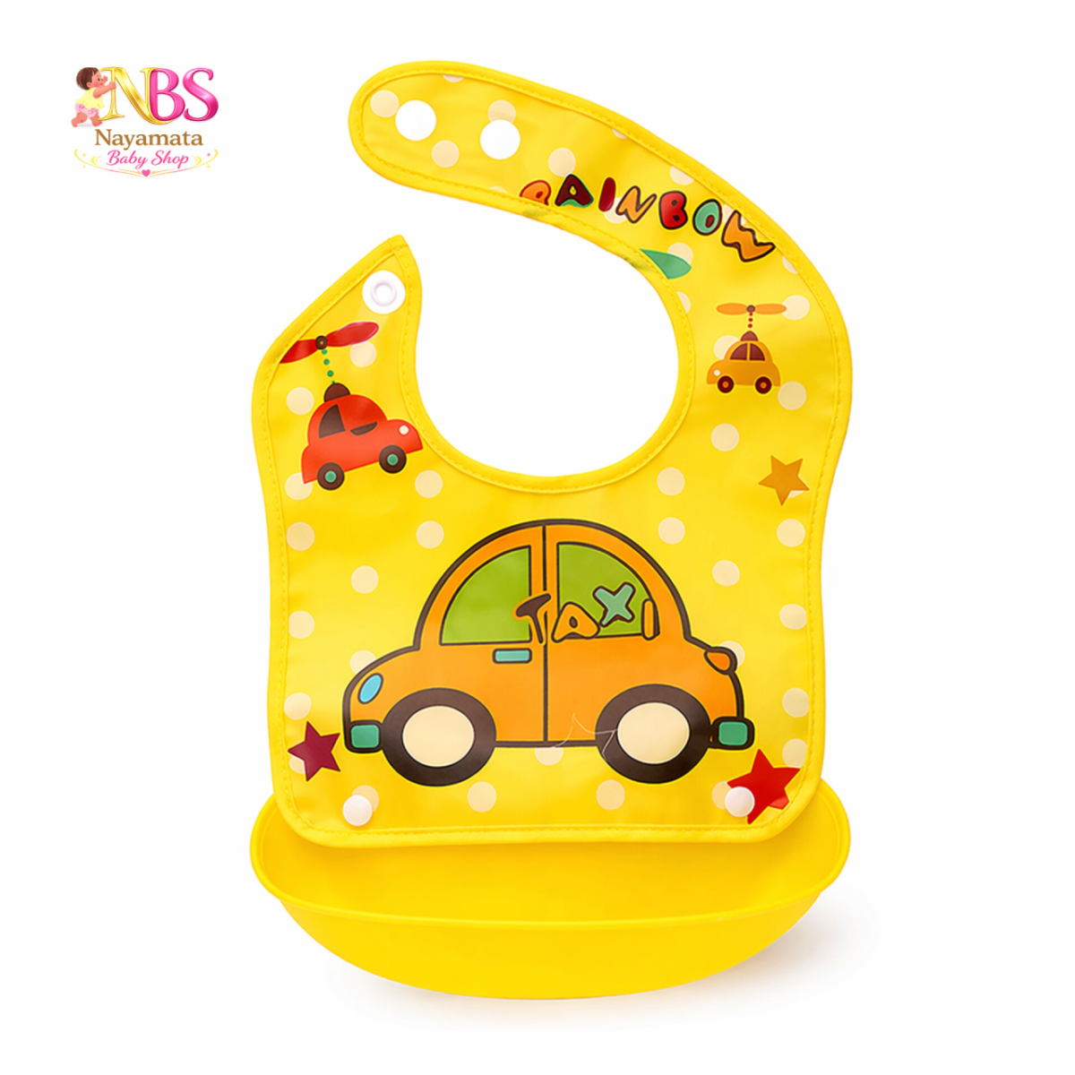 Baby Silicone Feeding Bib | শিশুর সিলিকন ফিডিং বিব - Image 4