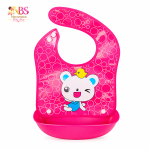 Baby Silicone Feeding Bib | শিশুর সিলিকন ফিডিং বিব - Image 3