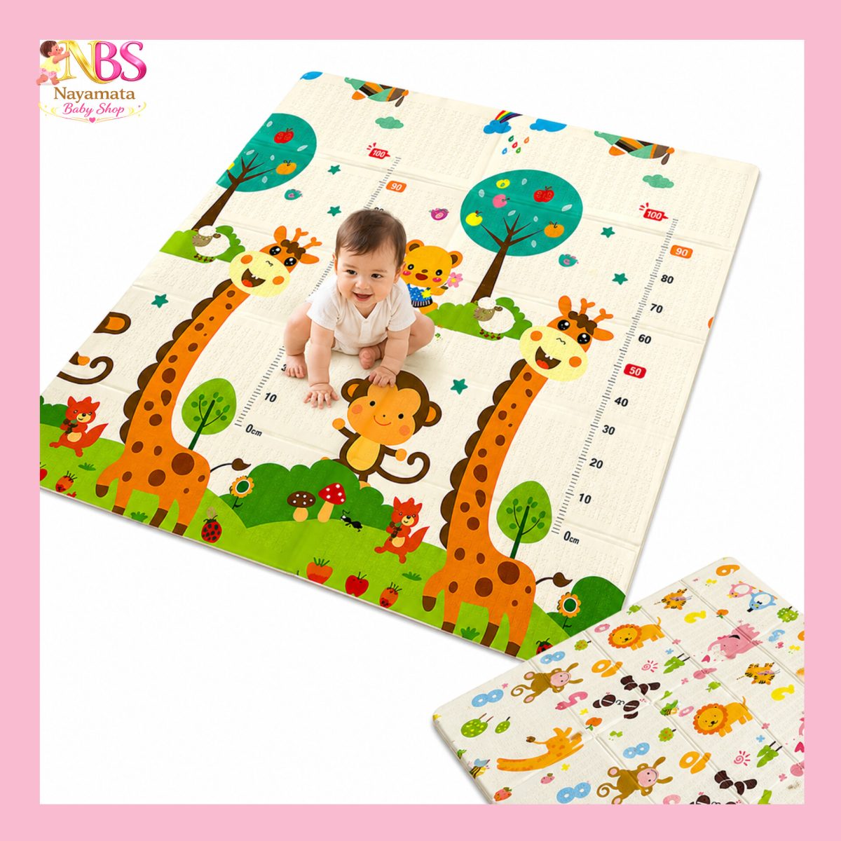 Premium XPE Foldable Baby Play Mat | Safe & Waterproof Play Mat BD - Image 2