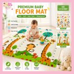 Premium XPE Foldable Baby Play Mat | Safe & Waterproof Play Mat BD