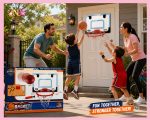 Premium Mini Basketball Shooting Set for Kids – Hoop, Backboard & Ball Kit