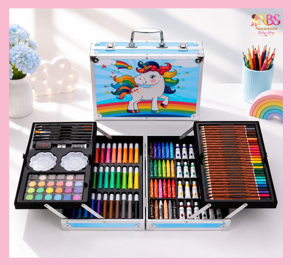 Unicorn - Space Colouring Kit Kids Art Set - Image 5