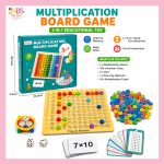 Multiplication Board Game for Kids BD | 3 in 1 Educational Toy - Image 2