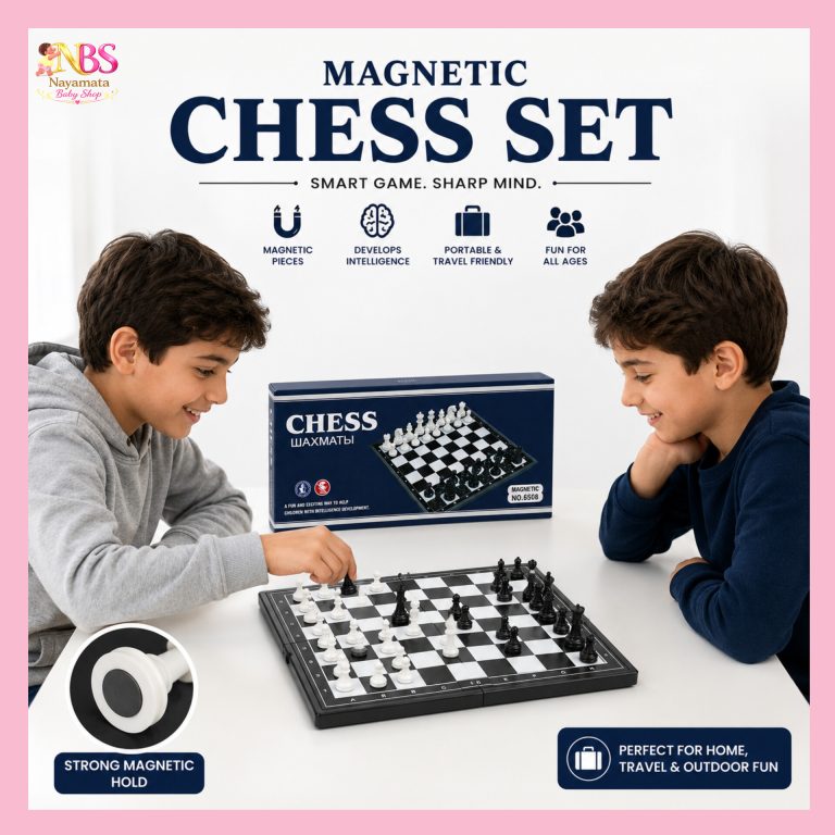 Magnetic Chess Set BD | Portable Chess Board for Kids & Adults