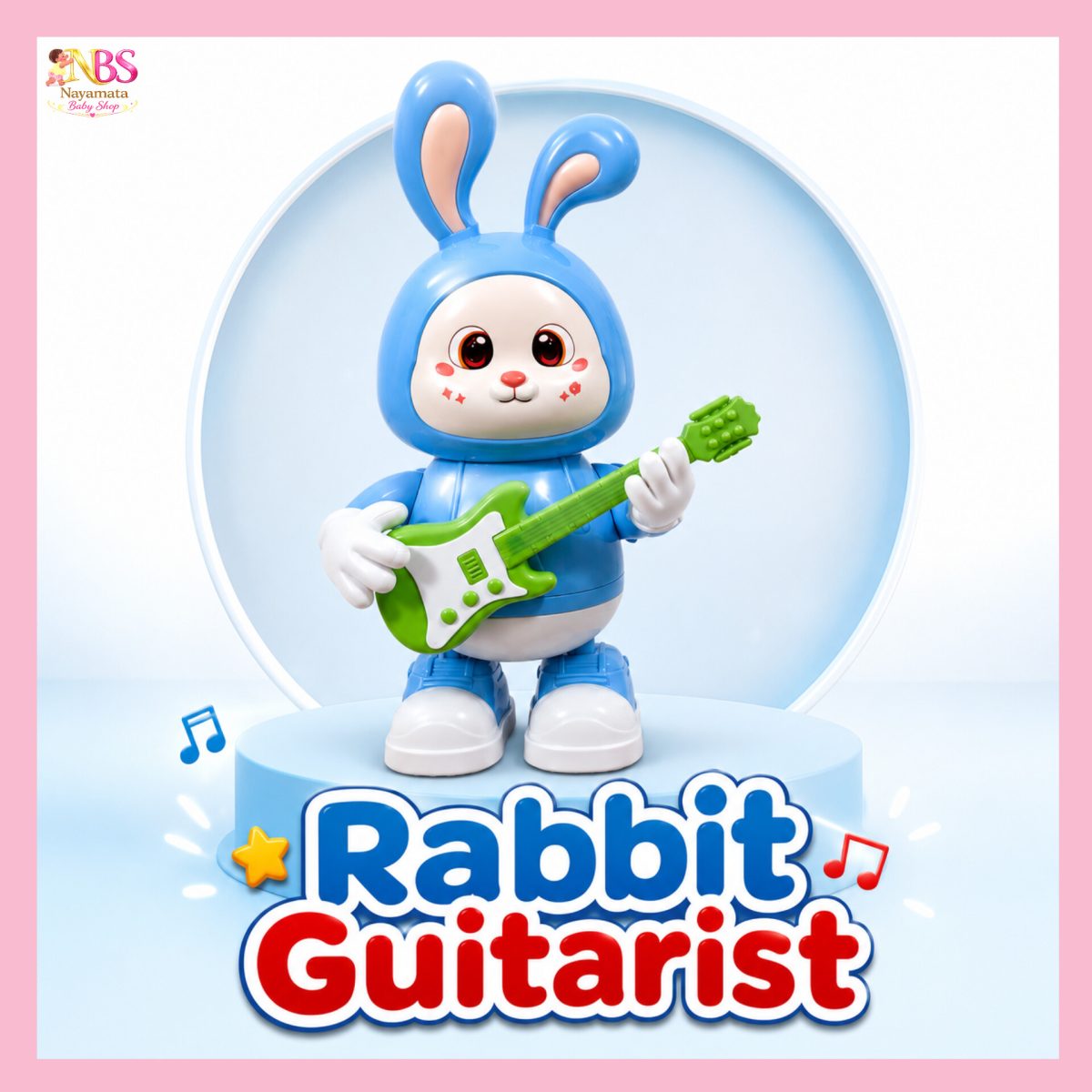 Rabbit Guitarist Toy | Musical Toy for Kids in Bangladesh - Image 2