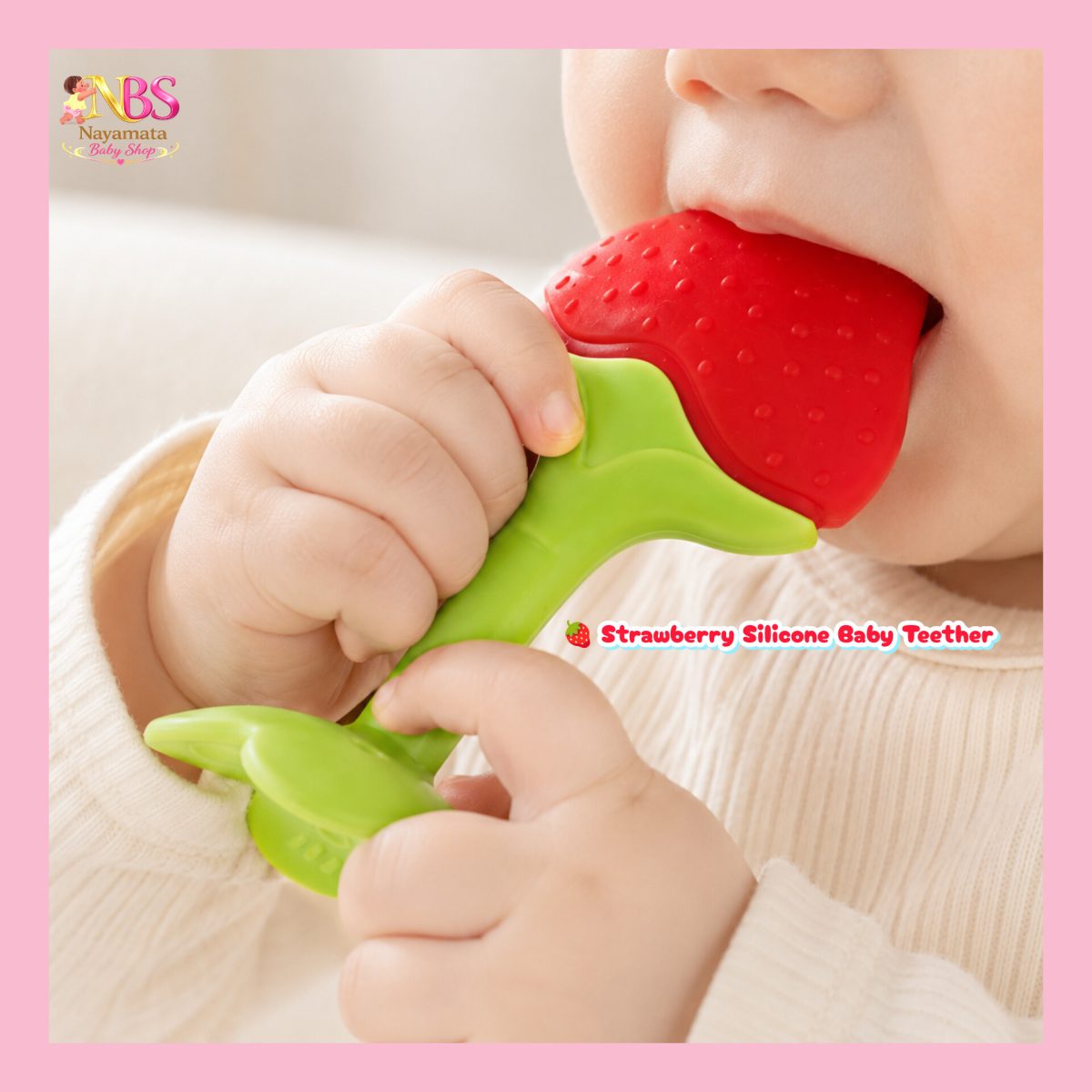 Fruit Shape Silicone Baby Teether BD BPA Free Baby Teething Toy