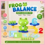 Frog Balance Math Learning Toy BD Kids Educational Counting Game