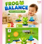 Frog Balance Math Learning Toy BD Kids Educational Counting Game