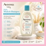 Aveeno Baby Wash & Shampoo 236ml Canada bottle for gentle baby skin care