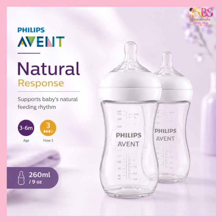 Philips Avent Natural Response plastic baby feeder 260ml bottle