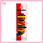 54 PCS Wooden Tumbling Tower Blocks Game | Educational Wooden Stacking Game for Kids in Bangladesh